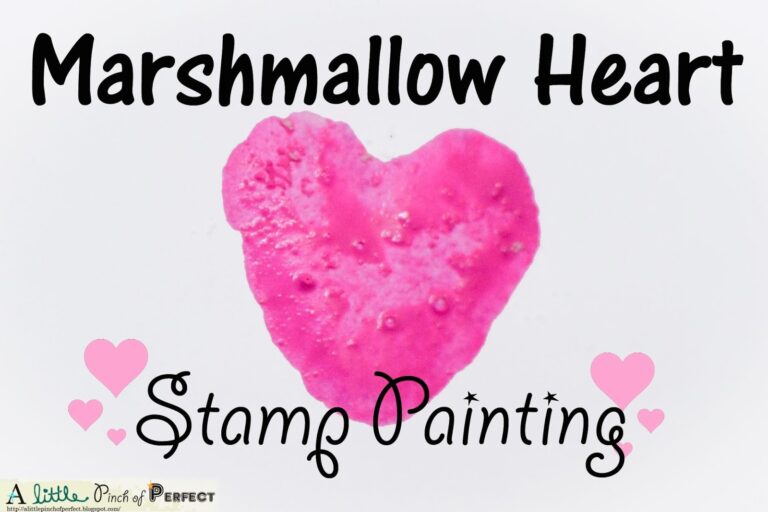 Marshmallow Heart Stamps (Mallow Stamps)