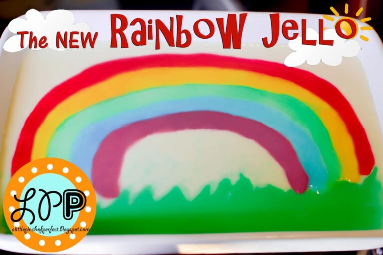 The NEW Rainbow Jello with an ARCH