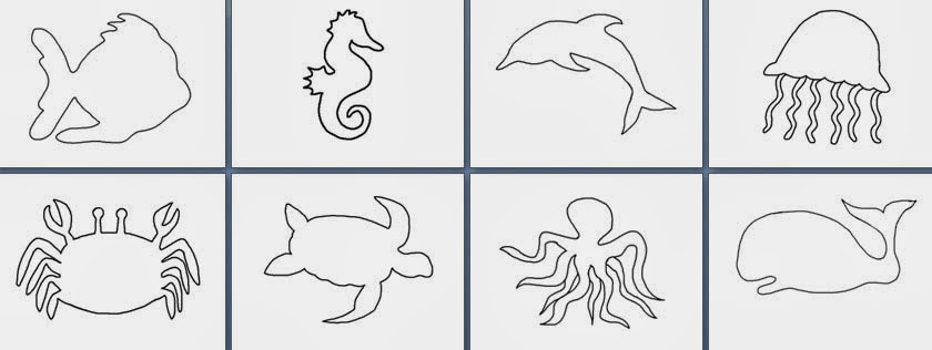 Ocean Animals Free Printable Includes 8 Animals How To Make Seaweed