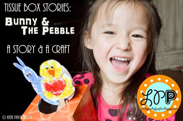 Book Craft: The Bunny & The Pebble (Easter Popsicle Puppets)
