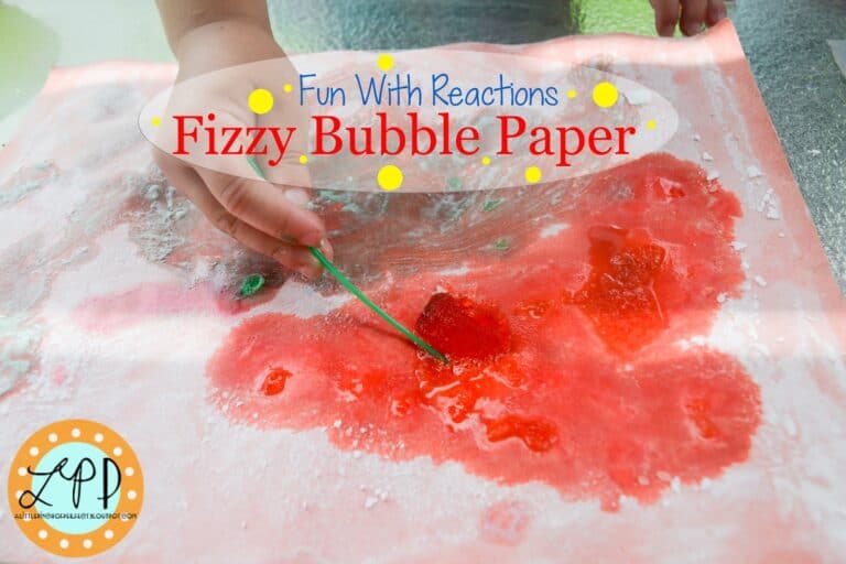 Fizzy Bubble Paper Fun for Kids