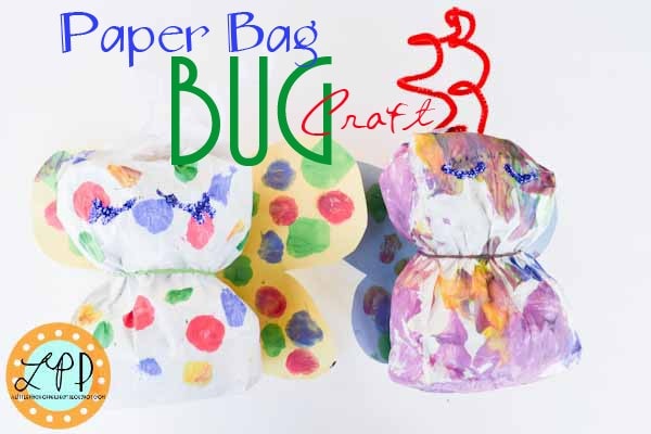 Paper Bag Bug Craft for Kids