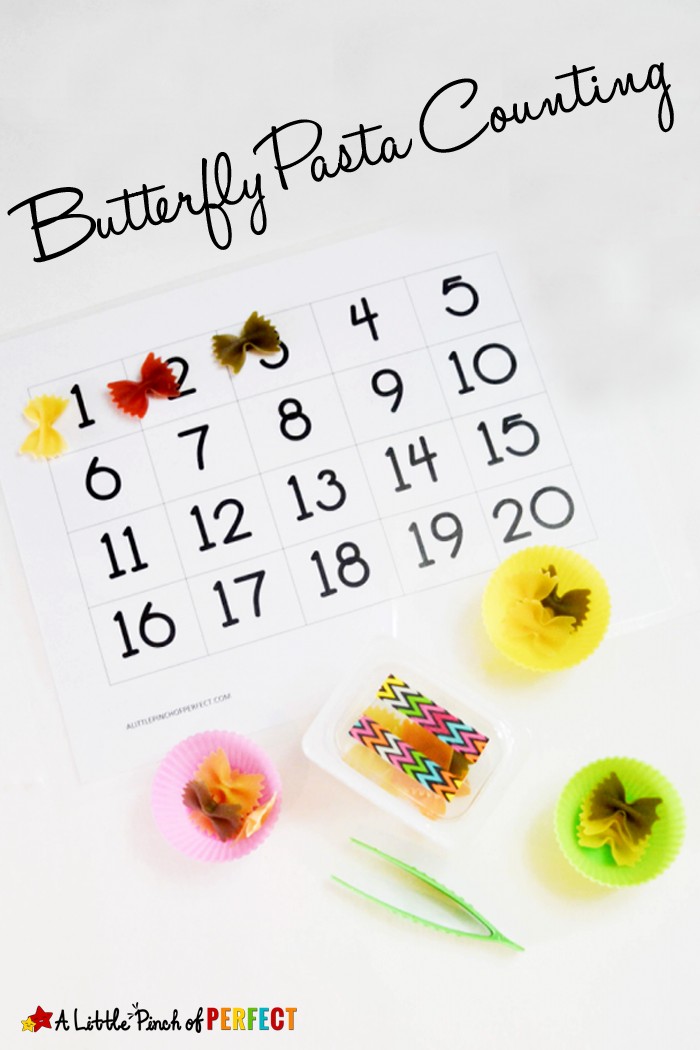LETTER OF THE WEEK A-Z SERIES: B is for Butterfly Craft and Activities including a free letter B craft printable