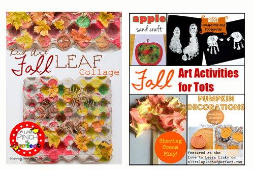Fall Art Activities for Tots (Love to Learn Linky #11)