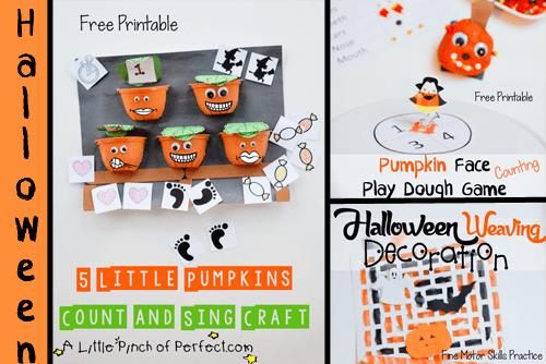 Halloween Preschool Craft & Learn Ideas & Free Printables