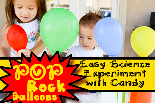 Pop Rock Balloons: Easy Science Experiment with Candy
