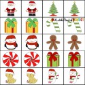 Free Christmas Printable Memory Game for Kids - A Little Pinch of Perfect