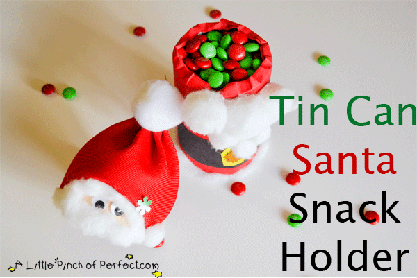 Santa Craft: Snack Holder & Candy Dish