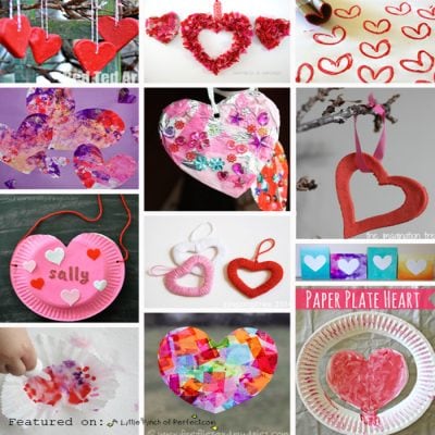25+ Adorable Valentine’s Day Heart Crafts for Kids