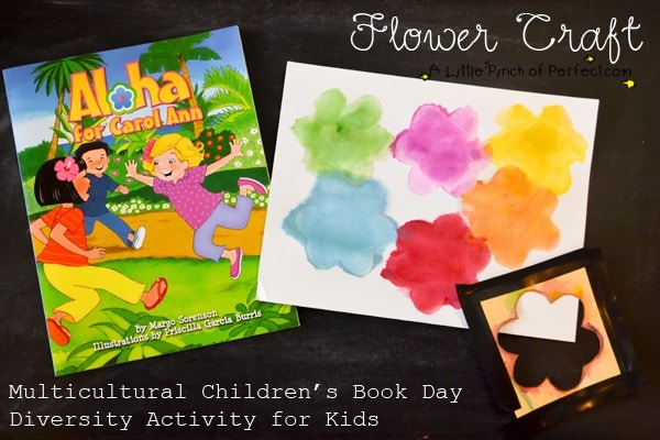Flower Craft + Multicultural Children’s Book Day