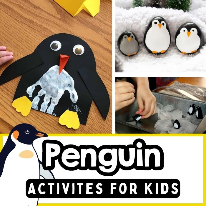 Fun Penguin Crafts, Learning Activities & Sensory Play for Kids