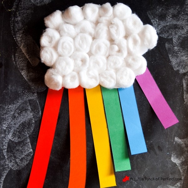 Paper Plate Rainbow Craft to Learn the Colors of the Rainbow