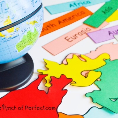World Map Geography Activities For Kids + Free Printable