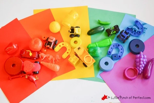 Fun Color Sorting Activity for Toddlers