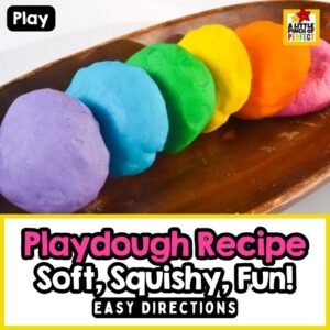 How to Make the Best  Homemade Playdough Recipe!