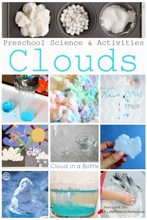 Crafts, Activities & Science Experiments about Clouds for Kids