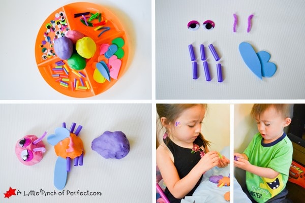 BUILD AND LEARN SCIENCE ACTIVITY: PLAYDOUGH INSECTS FOR HANDS ON LEARNING