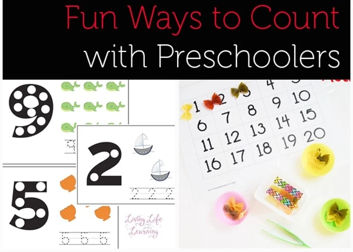 5 Fun Ways to Count with Preschoolers (Love to Learn Linky #41)
