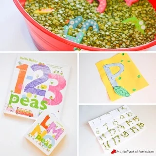 Letter of the Week A-Z Series: P is for Peas