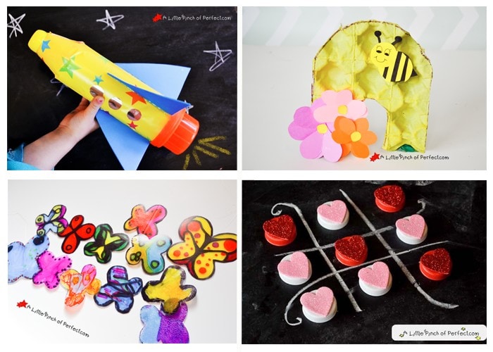 Recycled Crafts for Kids + $100 Amazon GC Giveaway
