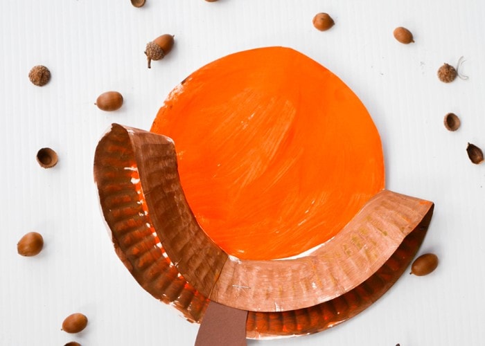 Paper Plate Acorn Craft for Kids Perfect for Fall