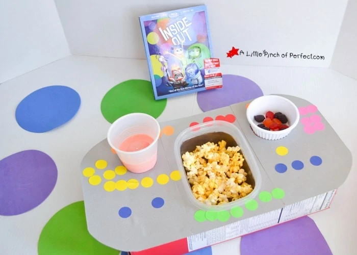 Inside Out Control Panel Craft Perfect for a Disney Movie Night