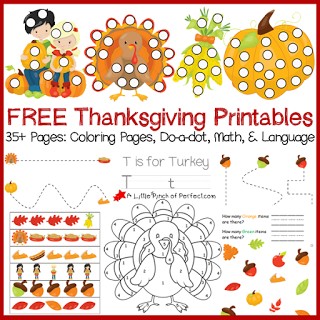 Thanksgiving Printable Activity Pack
