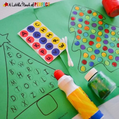 Christmas Tree Free Printable Activities for Kids