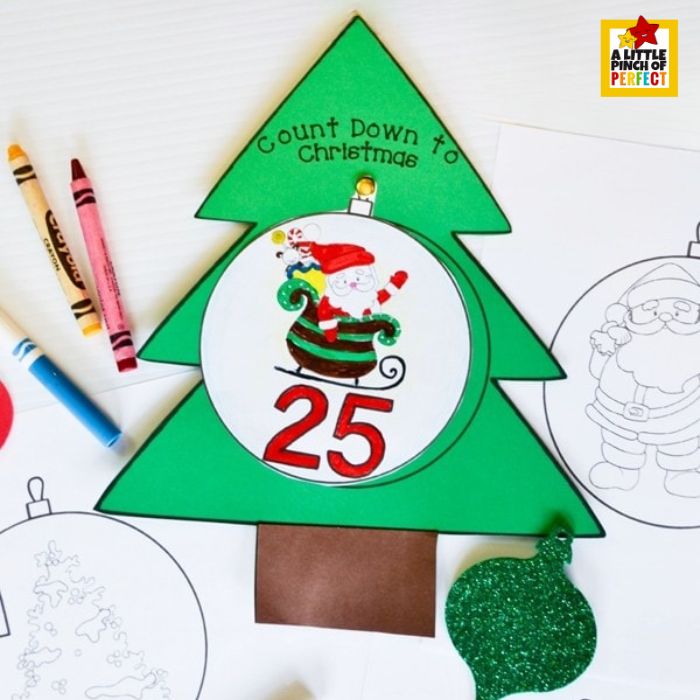 Keep kids busy this holiday season with a fun Christmas countdown craft! This free printable advent calendar lets kids color and hang daily ornaments on a Christmas tree—perfect for a festive, hands-on holiday activity.