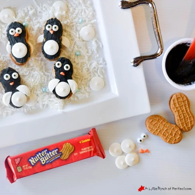 How to Make Penguin Cookies with Nutter Butters