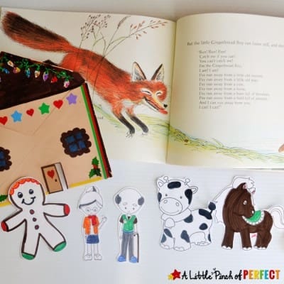 The Gingerbread Man Storytelling Craft and Free Printable - A Little ...