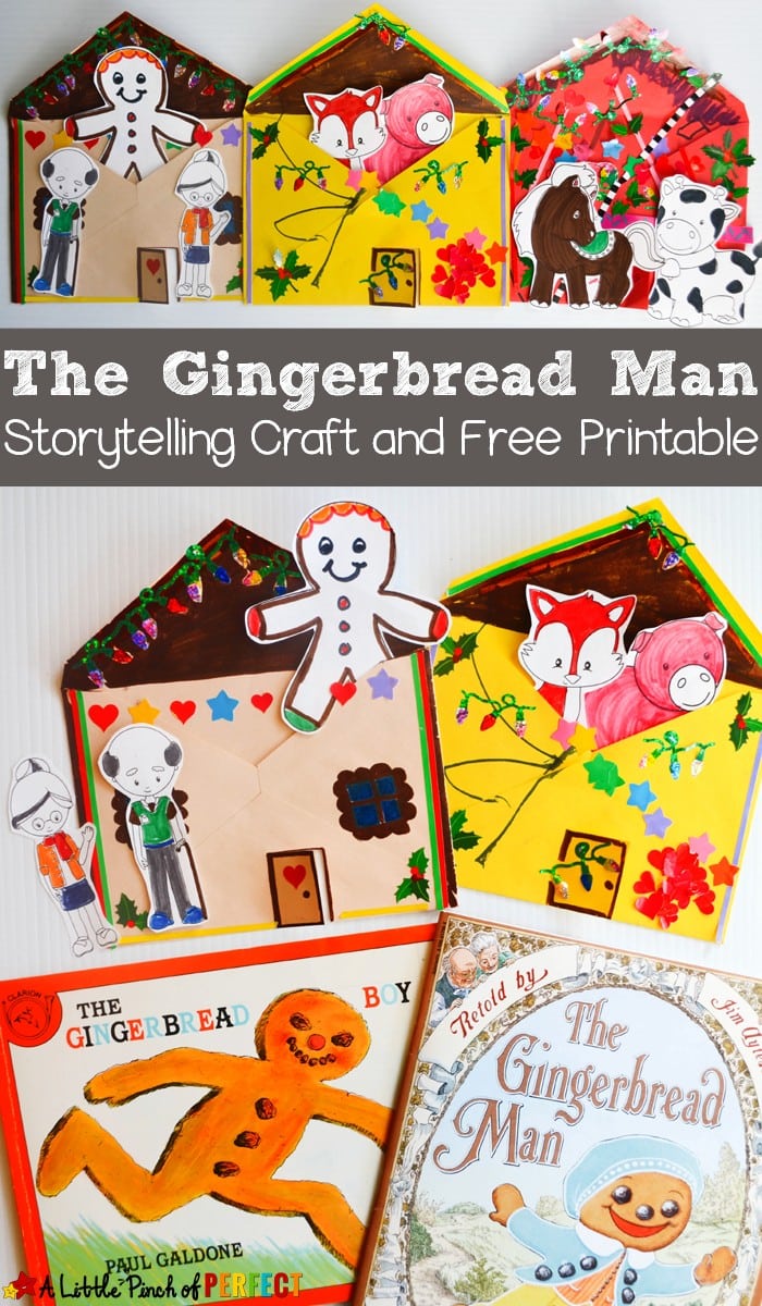 The Gingerbread Man Storytelling Craft And Free Printable