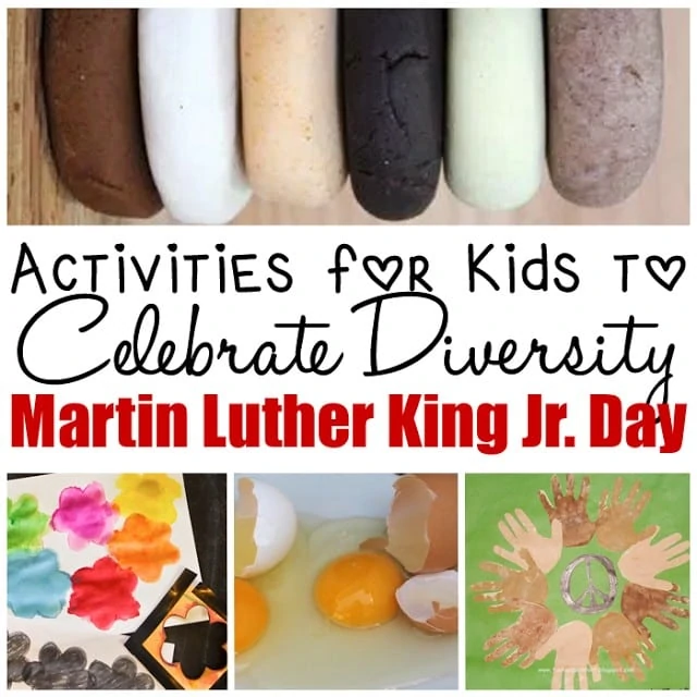 Activities to Celebrate Diversity and Martin Luther King Jr. Day with Kids