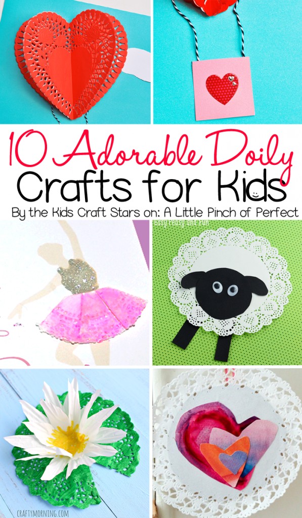 10 Adorable Doily Crafts For Kids