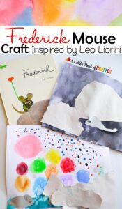Frederick Mouse Craft Inspired by Leo Lionni - A Little Pinch of Perfect