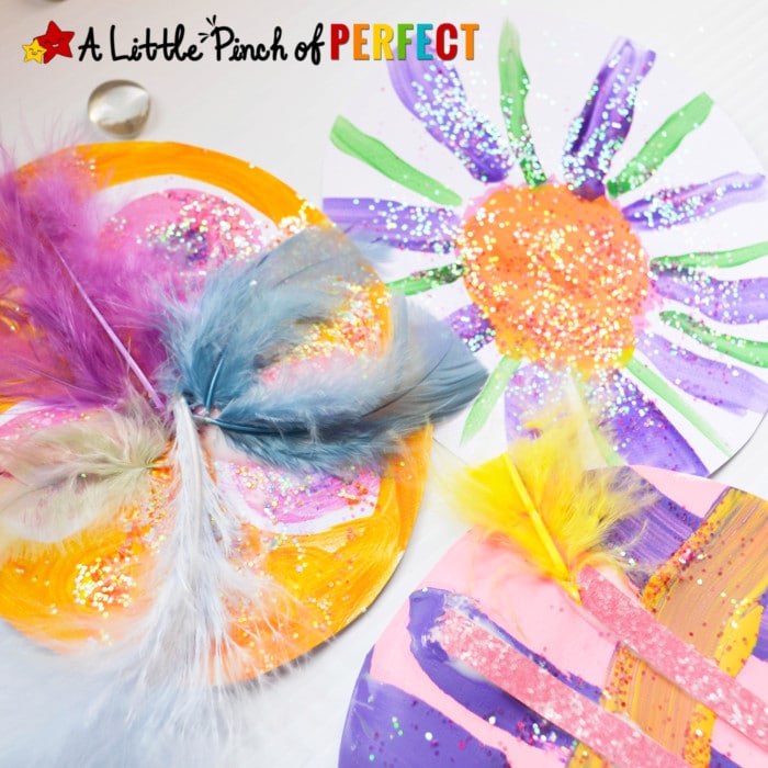 Easter Egg Paper Collage: An easy craft that's all about letting kids enjoy the process of making, creating, and Easter decorating using supplies from your craft closet.