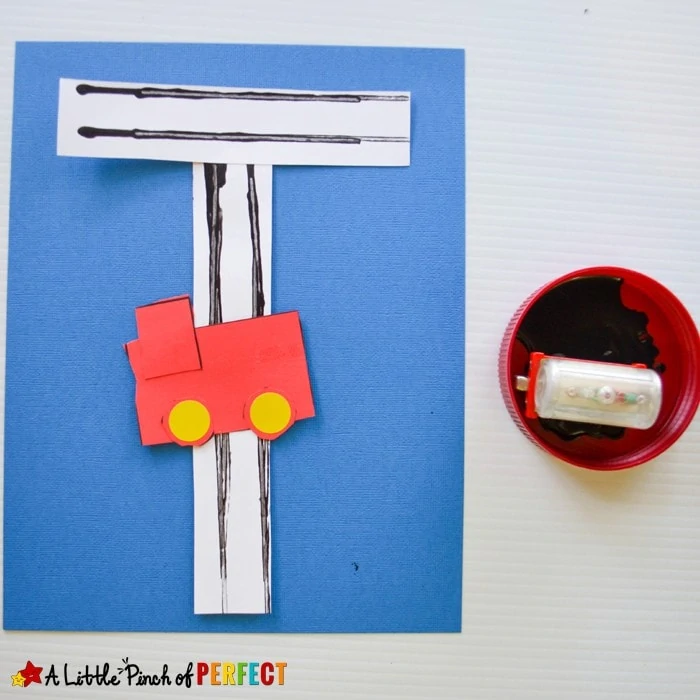 Letter of the Week A-Z Series: T is for Train Activities for Kids
