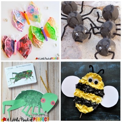 16 Creative Ways to Make Bug Crafts with Kids