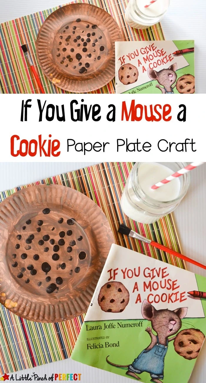 If You Give a Mouse a Cookie Paper Plate Craft and Free Printables