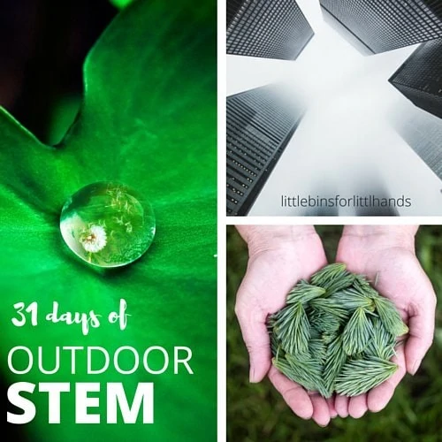 31 Days of Outdoor Stem for Kids