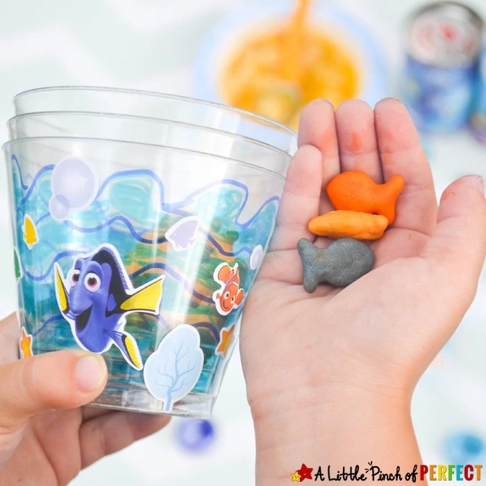 Swimming Fish Craft for Kids Inspired by Dory and Nemo