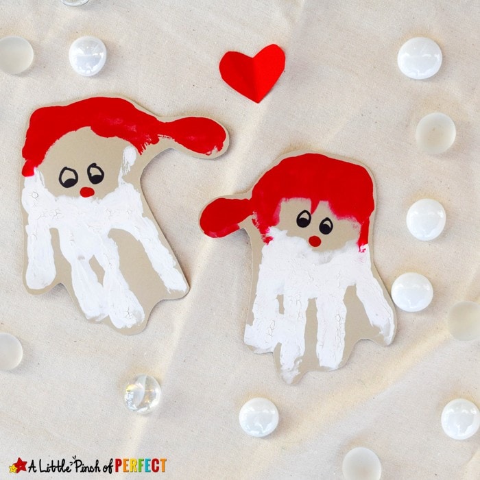 Handprint Santa: An Adorable Christmas Craft for Kids