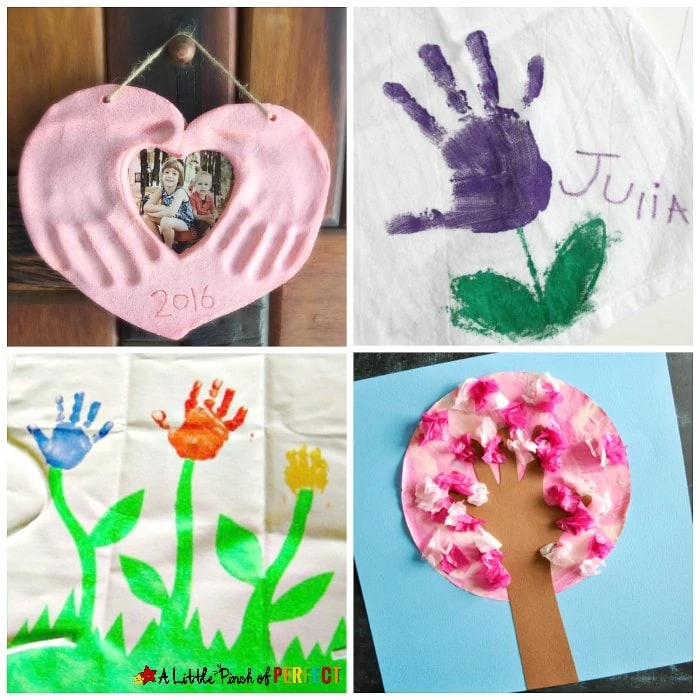 The BEST Mother’s Day Handprint Crafts for Kids