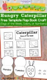 Hungry Caterpillar Craft: Free Template for Kids to Cut-and-Paste - A ...