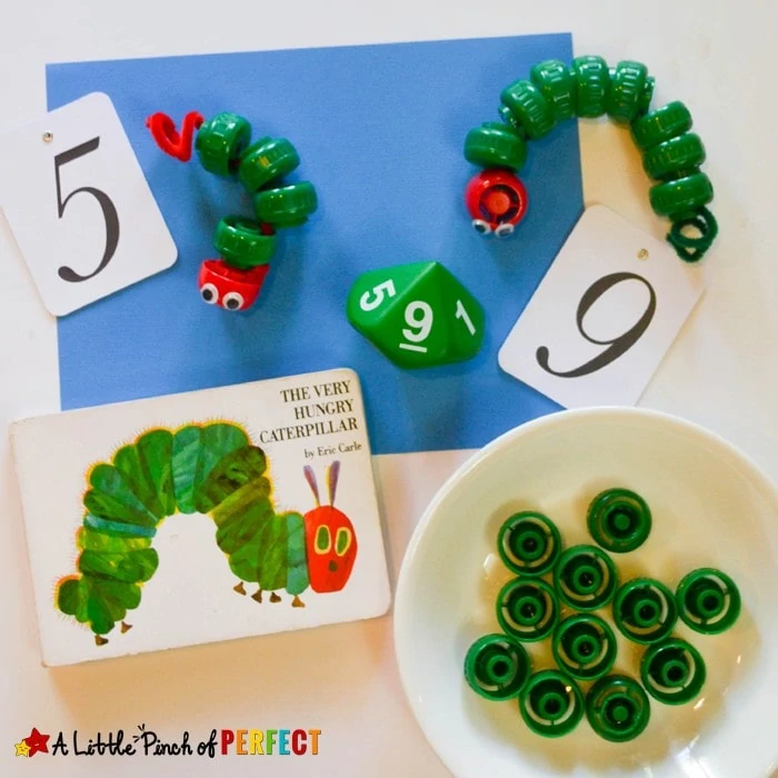Counting Caterpillars Math Activity Inspired by the Hungry Caterpillar