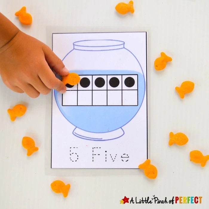 Count the Fish: Free Printable Math Activity for Preschoolers