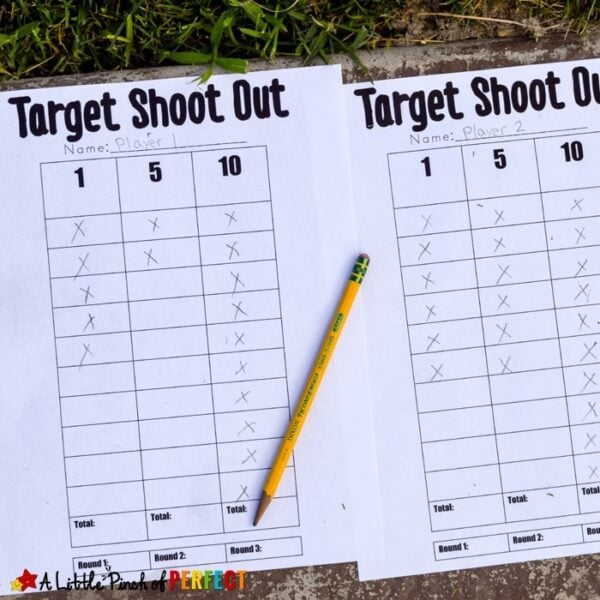DIY Nerf Gun Targets and Free Template - A Little Pinch of Perfect