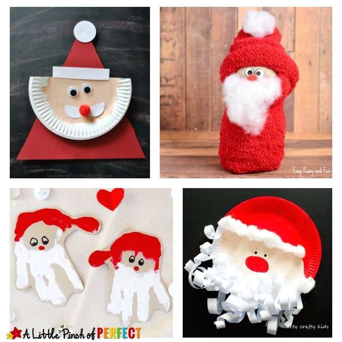 Fun Santa Claus Crafts, Activities and Printables for Kids