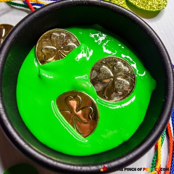 Easy Green Slime Recipe for St. Patrick’s Day Fun