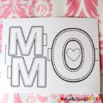 MOM Free Printable Mother's Day Craft for Kids - A Little Pinch of Perfect